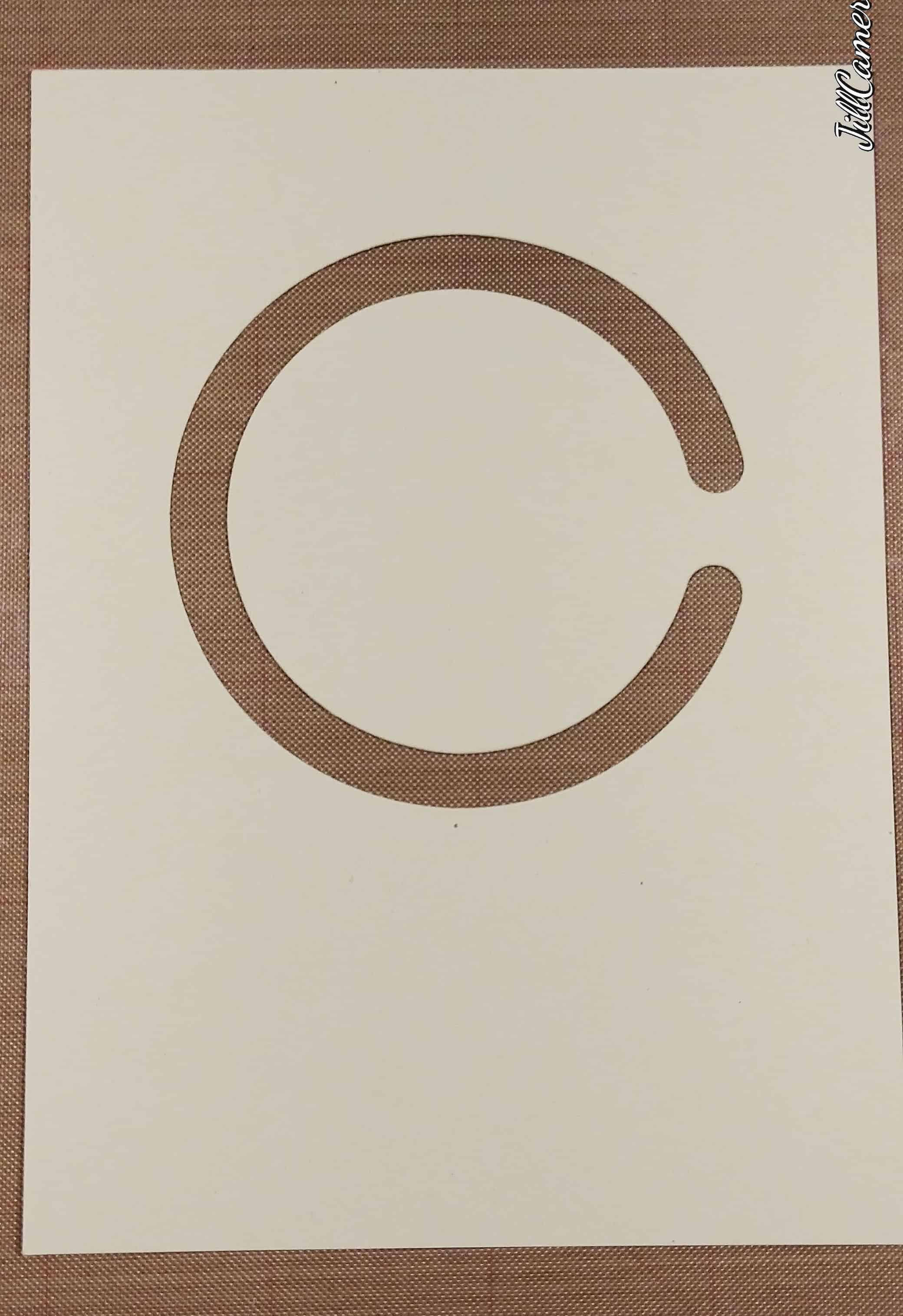 fidget spinner birthday card spinner path die cut.
