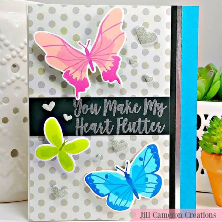 You Make My Heart Flutter Card