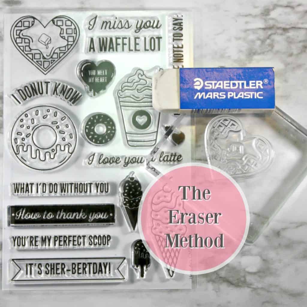 How to condition your stamps and why you should The Eraser Method
