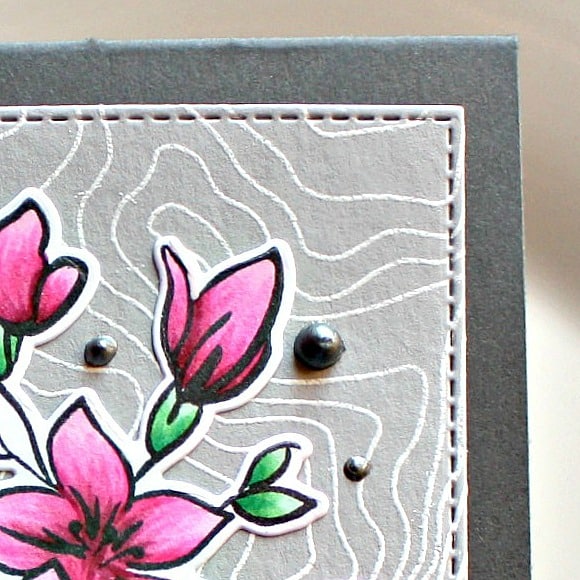 Mother's day is just around the corner so I want to share with you an easy Copic flower Mother's Day card with you. This card is a breeze to replicate so you can send them to all of your mom friends too! Mother's Day Card | Handmade Card | Greeting Card | Copic Coloring | DIY Card | DIY Mother's Day Card