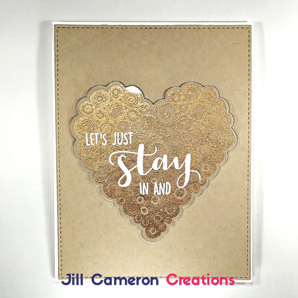 Masculine Valentine's Day Card