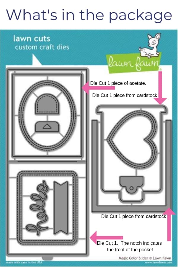 Magic Color Slider Easter Card