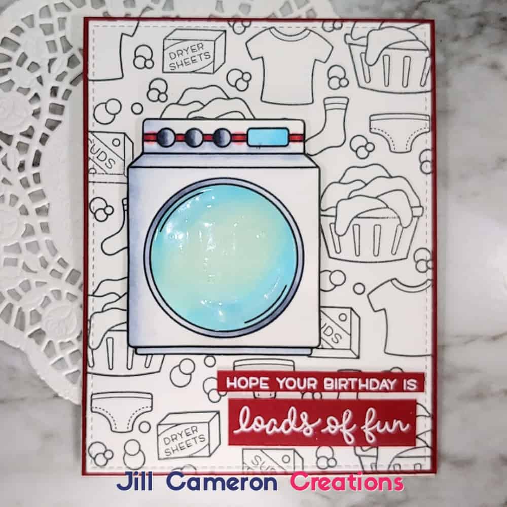 Create a Background with Tiny Stamps