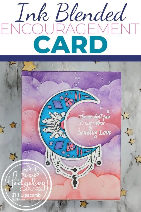Ink Blended Encouragement Card