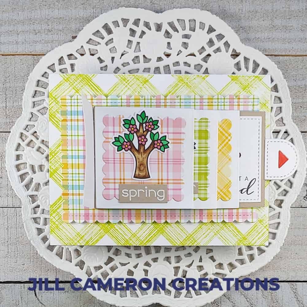 flip card inspired by a song pin1