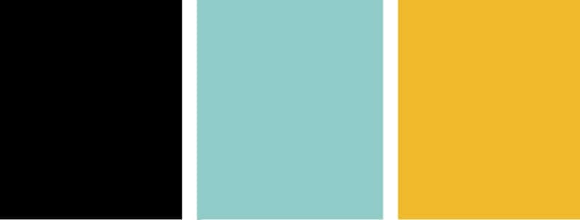 color combination used for the cards in One color combination two ways