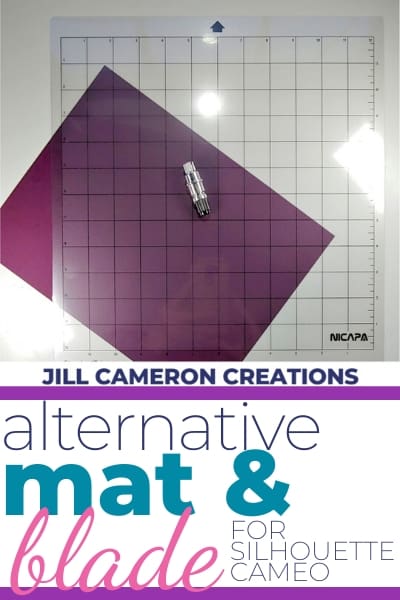 Alternative Cutting Blades and Mats for Silhouette Cameo
