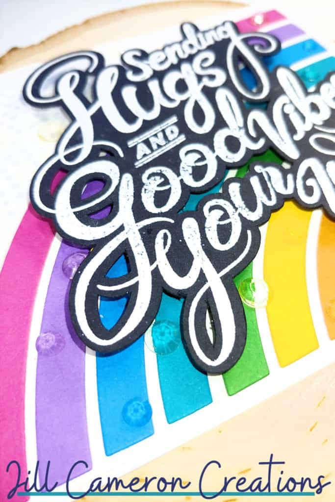 Positive Vibes with Pinkfresh Rainbow Die