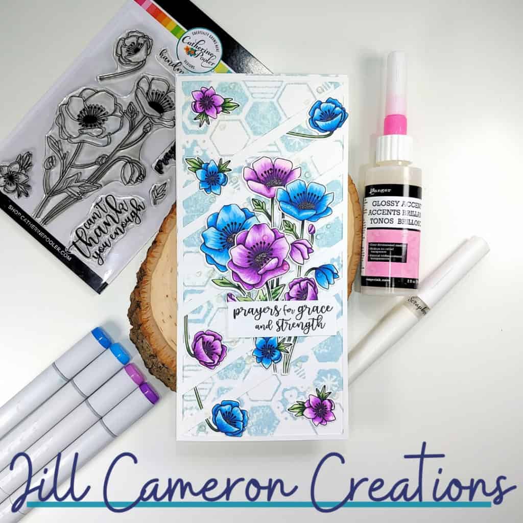 slimline floral with catherine poolers grace in bloom