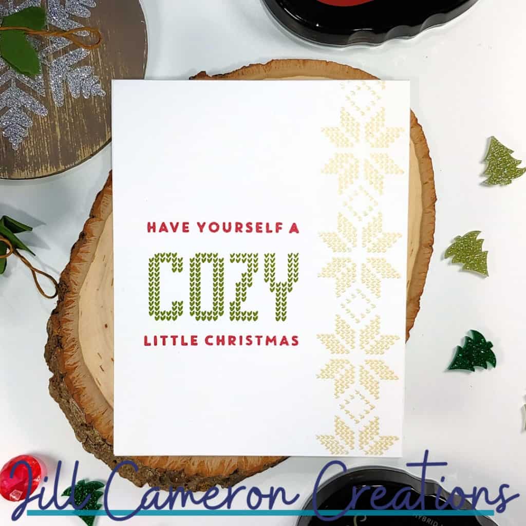 5 clean and simple christmas cards using minimal supplies Concord & 9th