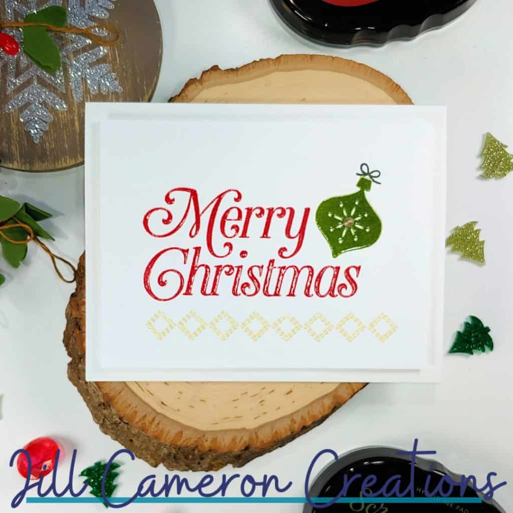 5 clean and simple christmas cards using minimal supplies Concord & 9th