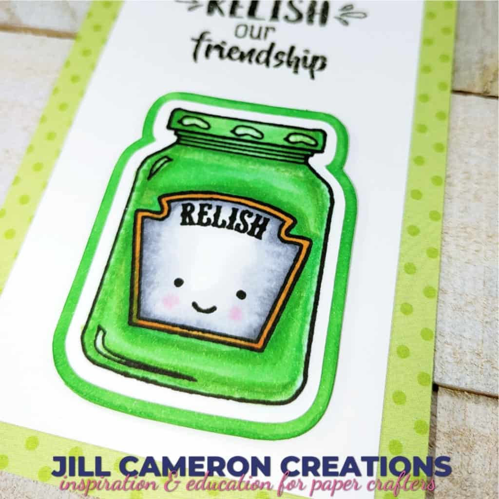 Tiny Valentine with Non Valentine Stamps