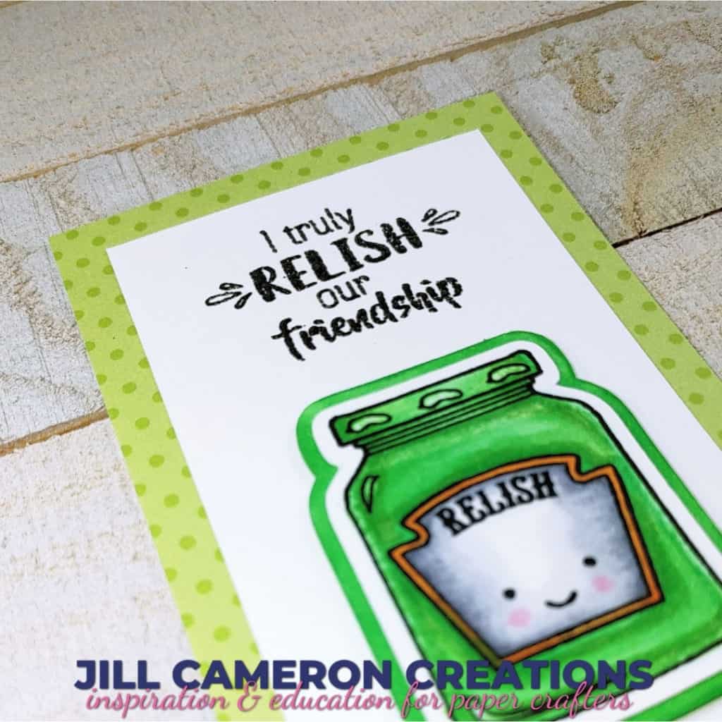 Tiny Valentine with Non Valentine Stamps
