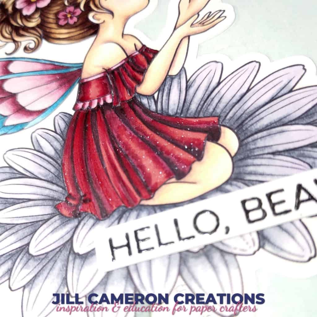 Learn how to get depth in your Copic coloring for fabric, hair, and skin. Plus some great tips to get you started. #copic #adultcoloring #handmadecards #greetingcards #card #conniefong #stamping #diecutting #digitalstamp #digistamp