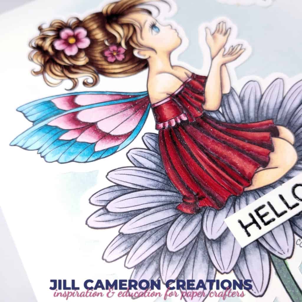 Learn how to get depth in your Copic coloring for fabric, hair, and skin. Plus some great tips to get you started. #copic #adultcoloring #handmadecards #greetingcards #card #conniefong #stamping #diecutting #digitalstamp #digistamp