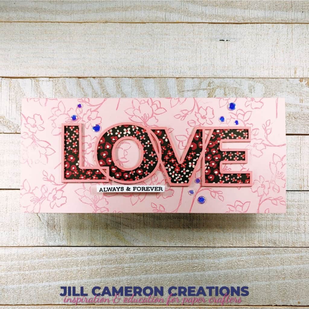Free SVG Cut File Love Outline main