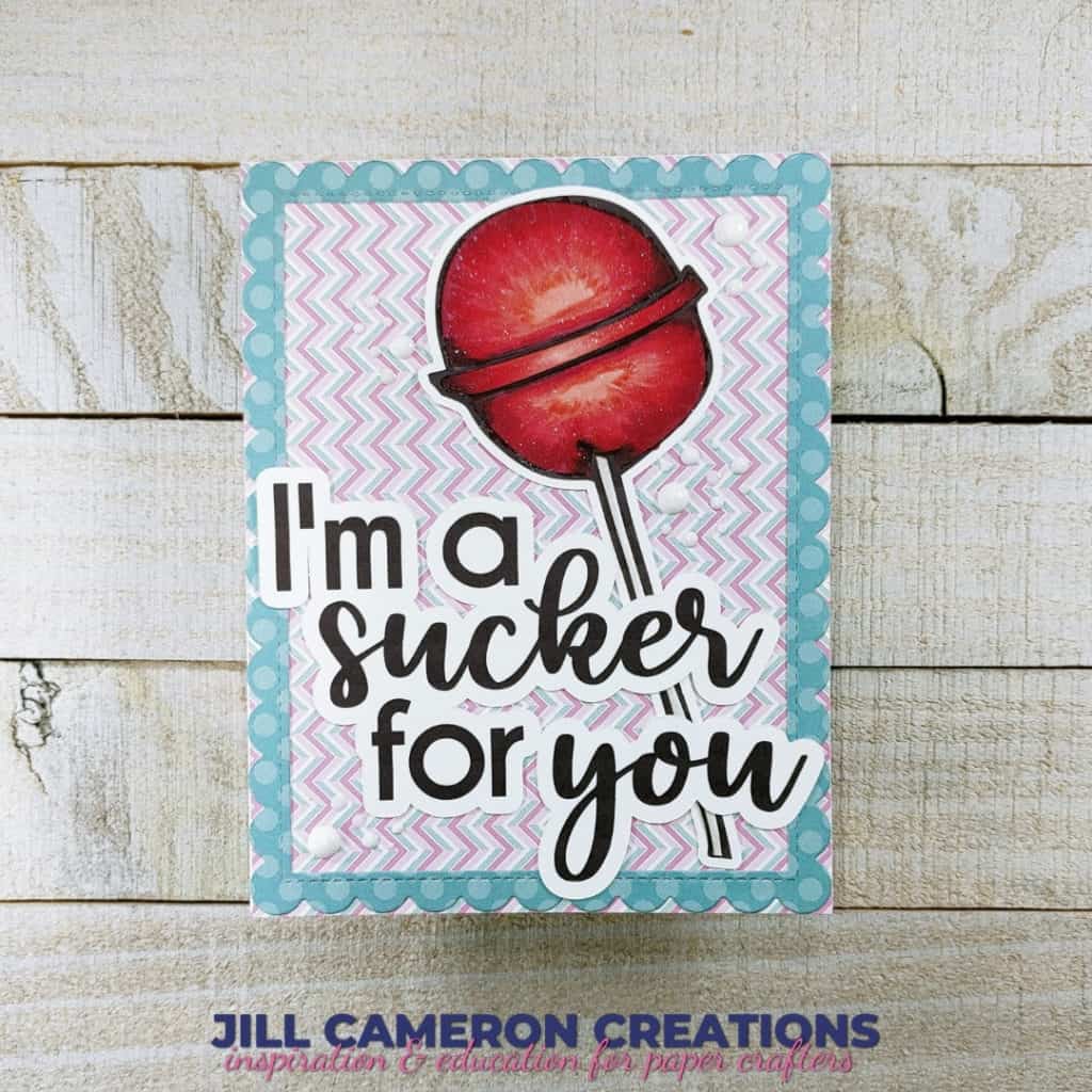 I'm a sucker for you digi stamp and svg