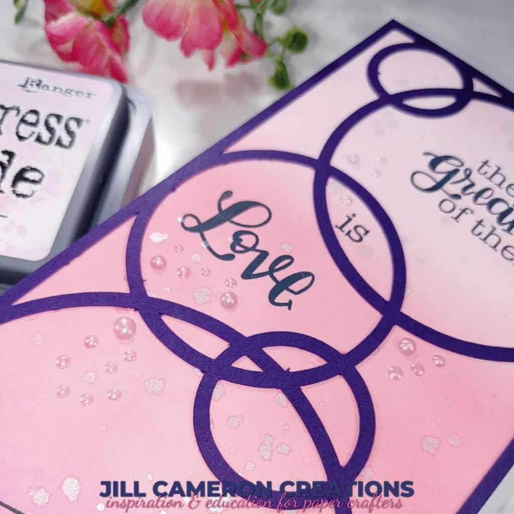 Slimline Circle Background SVG for Silhouette & Cricut