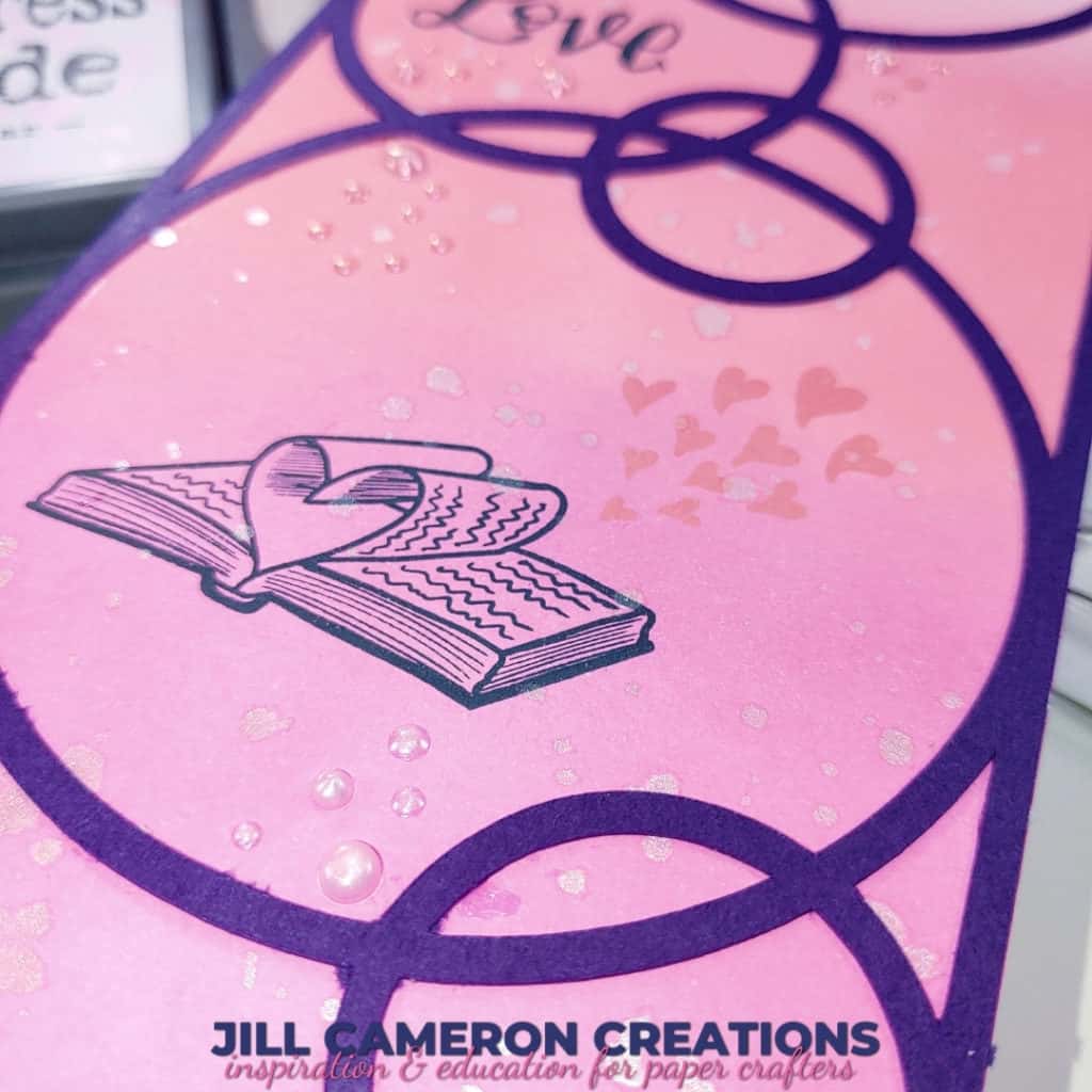 Slimline Circle Background SVG for Silhouette & Cricut