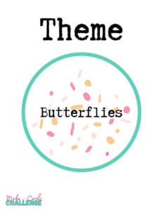 Make the Cards Challenge #12 Theme Butterflies