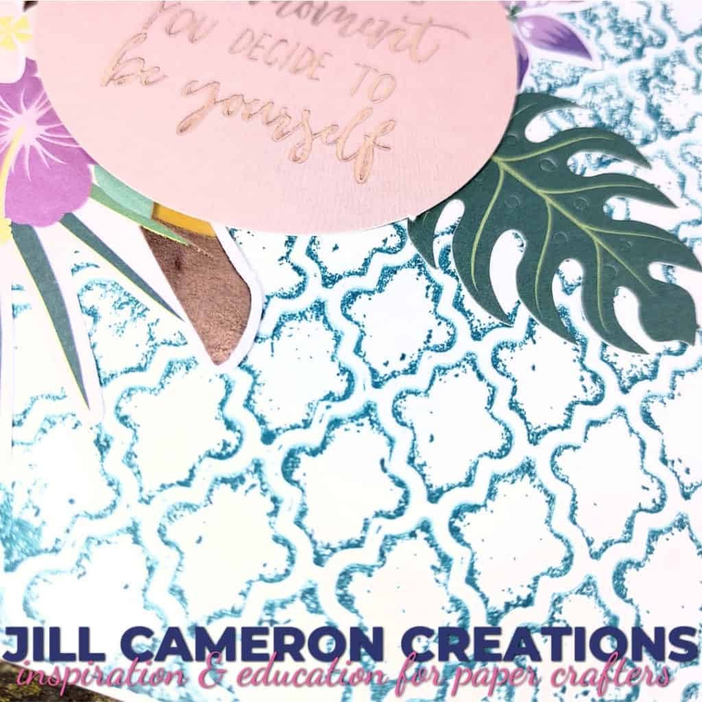 Dry Embossing with Folders and Dies card 5