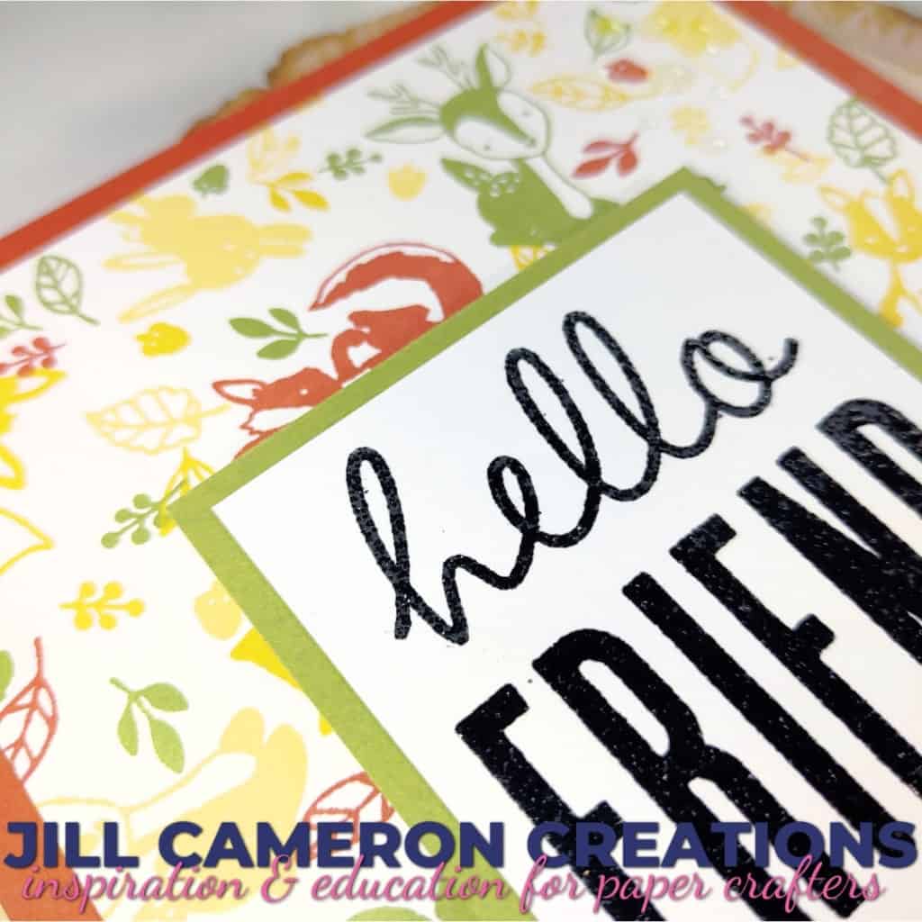 MTCC 17 Concord & 9th Woodland Turnabout Hello Friend Color Challenge