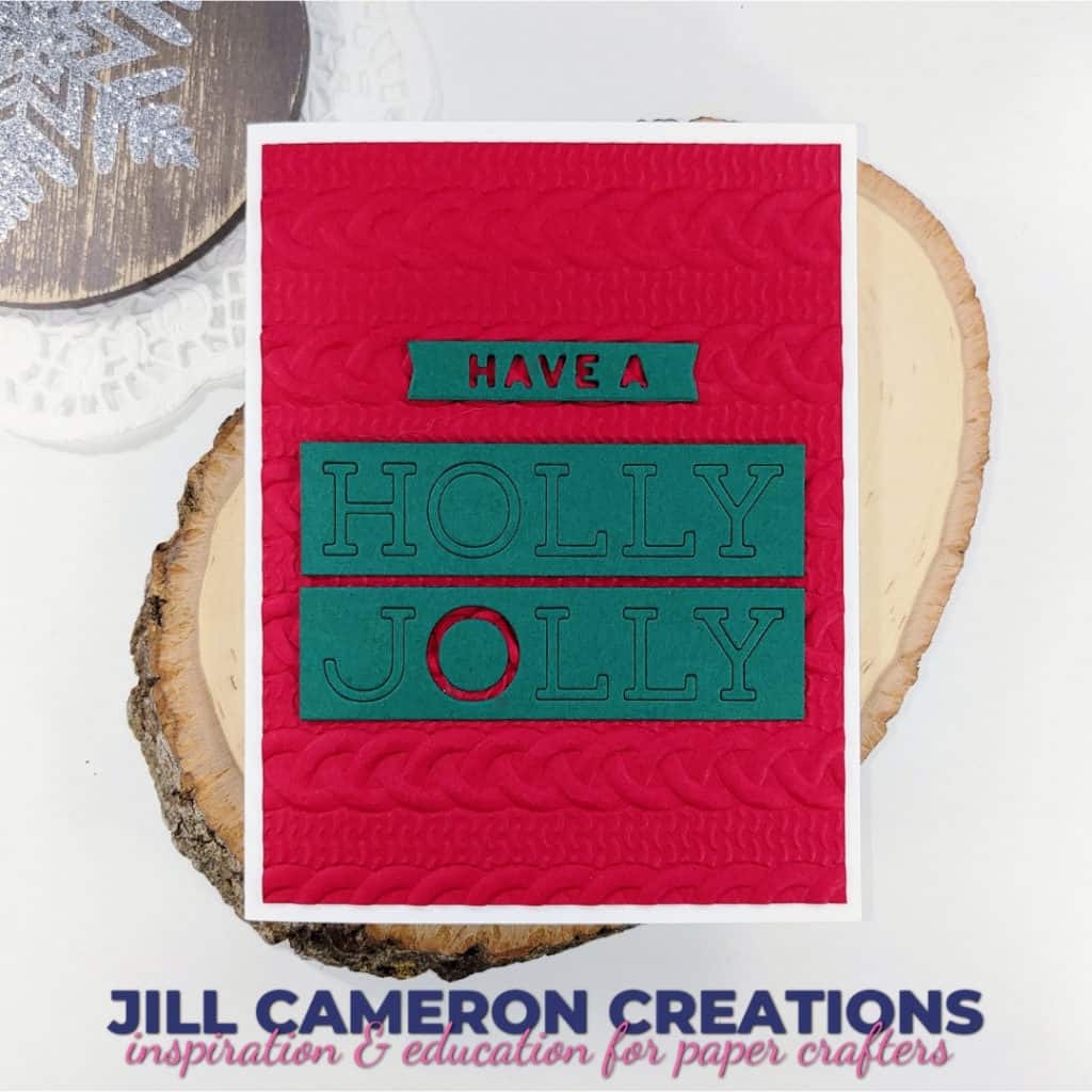 7Dry Embossing with Folders and Dies card 3