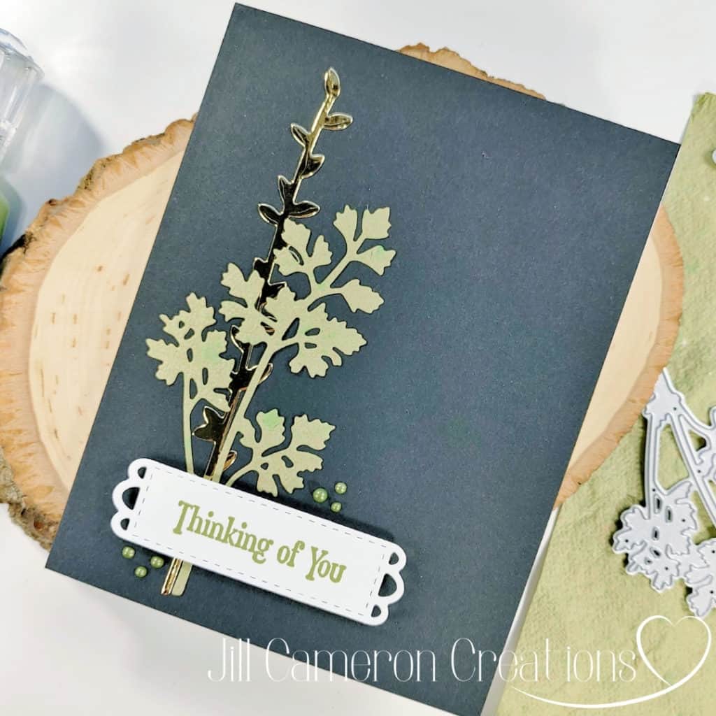 Simple Encouragement Card using Handmade Paper