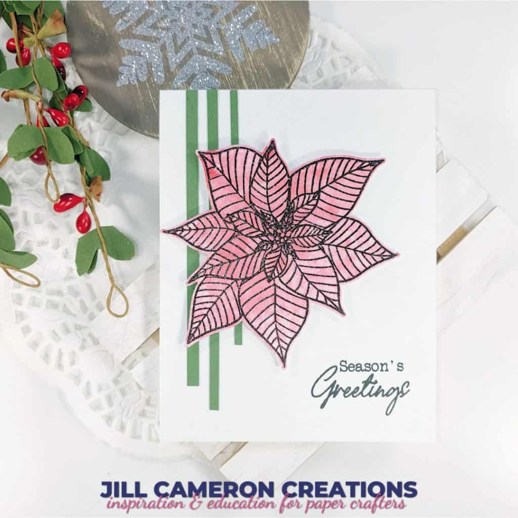 5 Ways to Watercolor on Christmas Cards 1