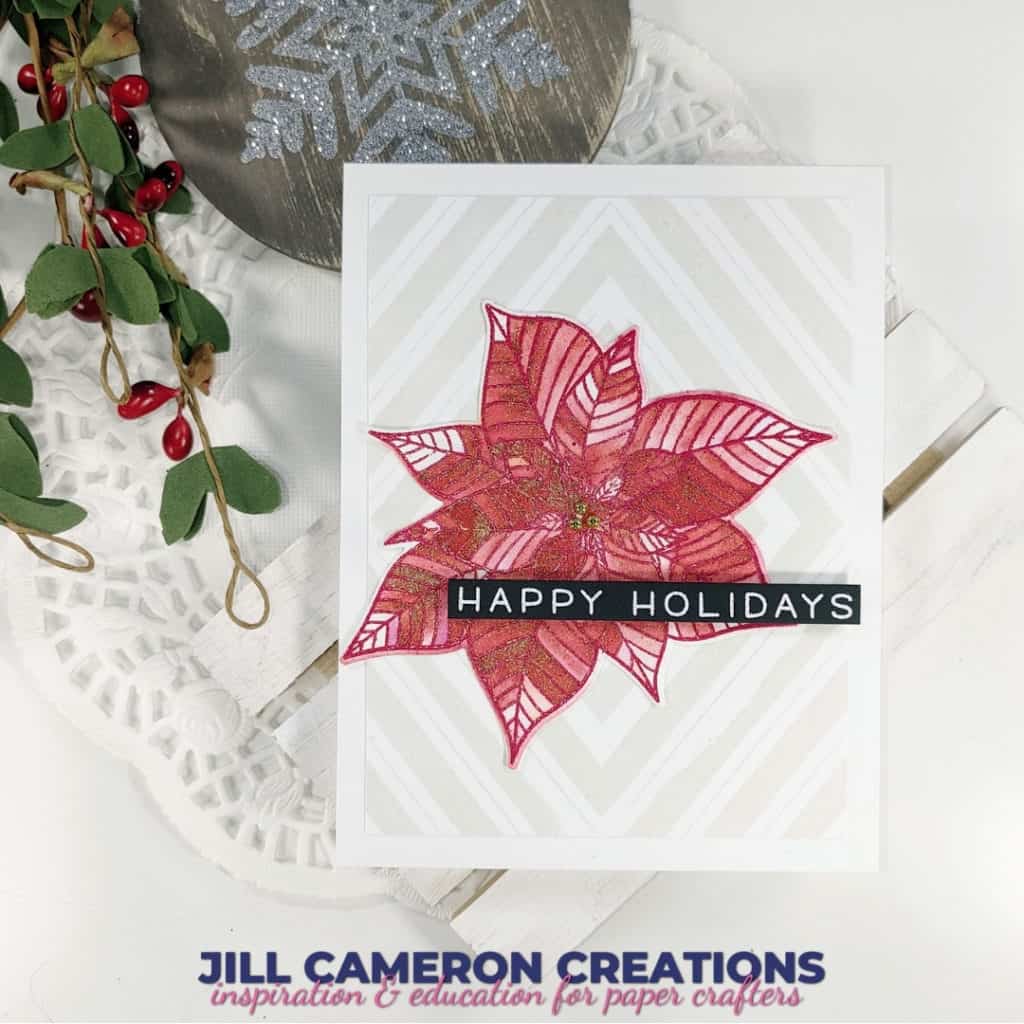 5 Ways to Watercolor on Christmas Cards 3