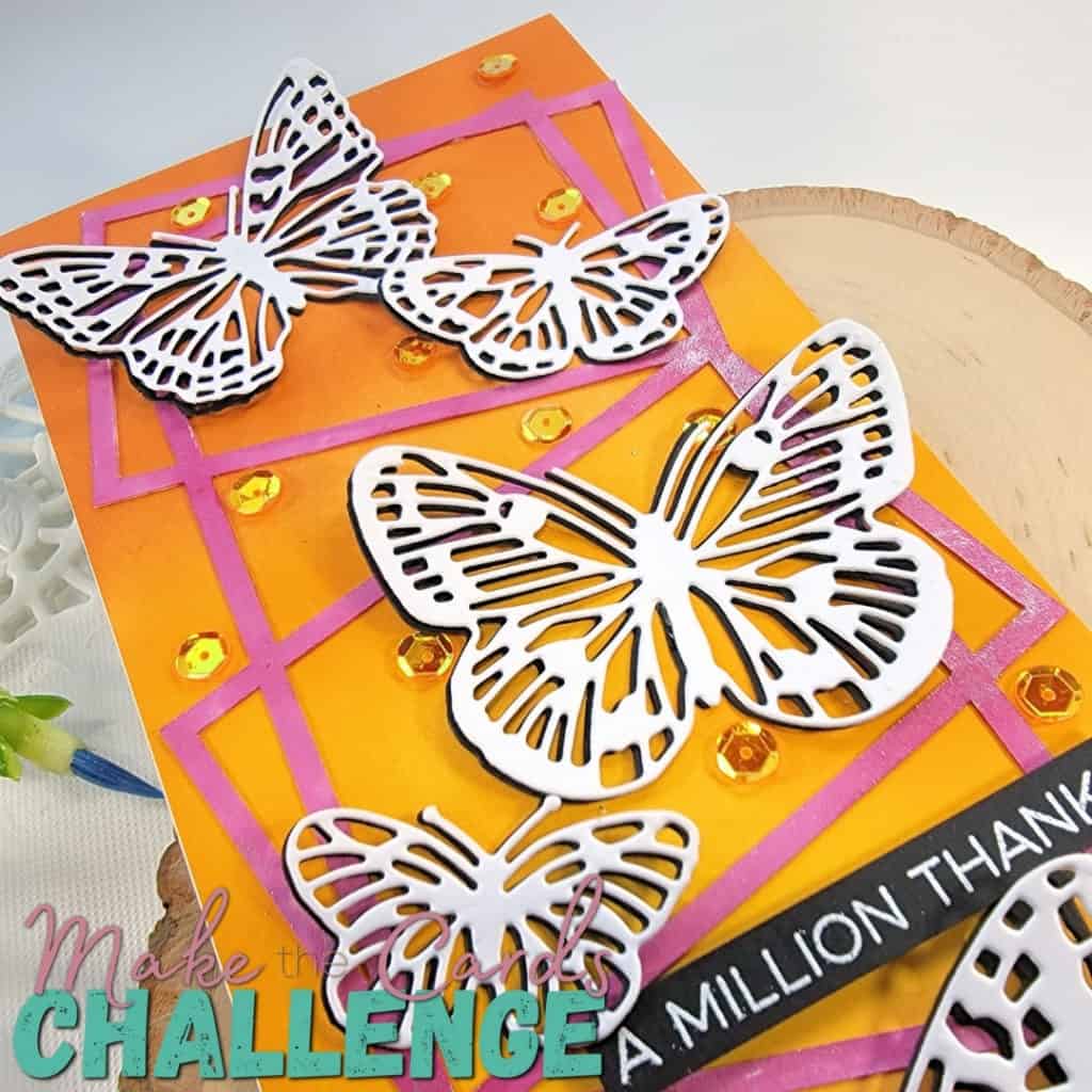 Make the Cards Challenge Orange Sherbet
