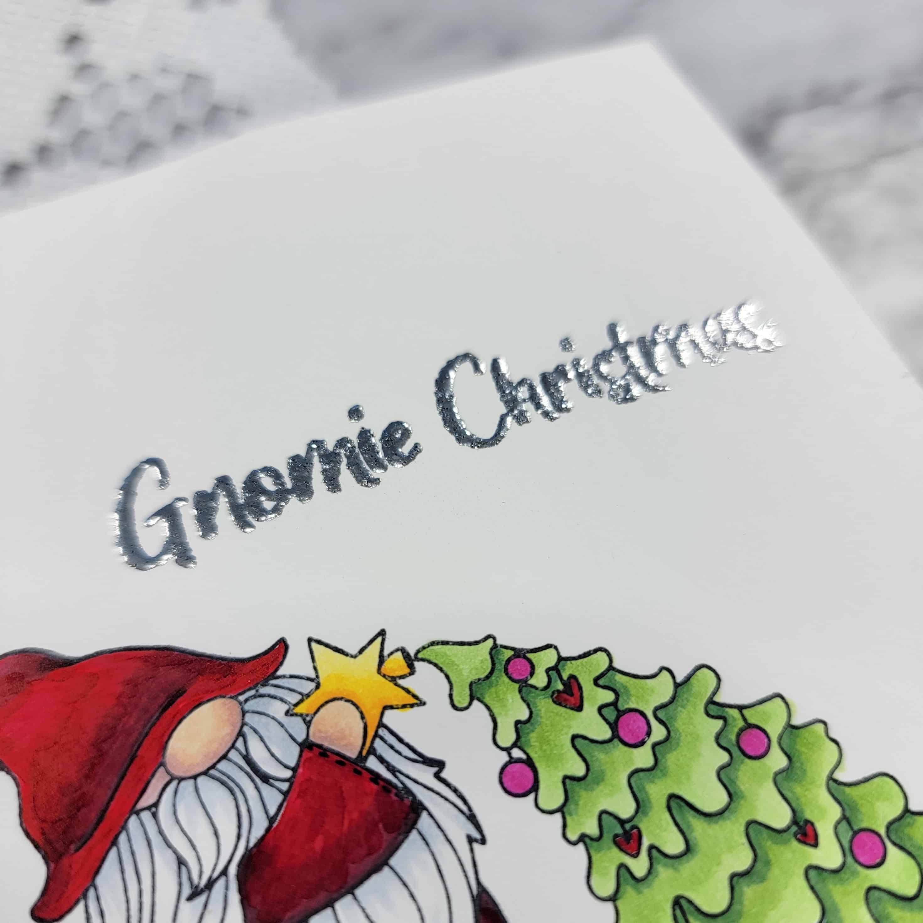 Gnomie Christmas Copic Coloring