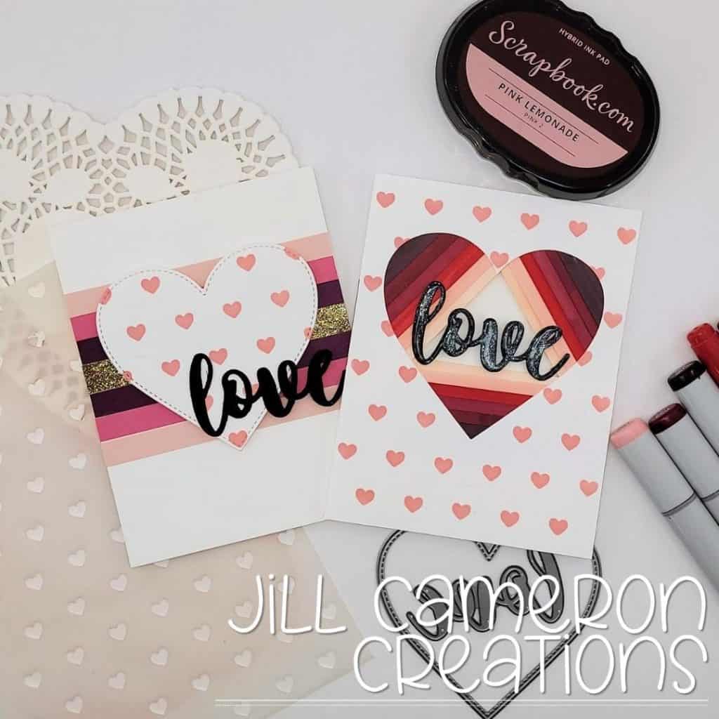Use Scraps to create valentines cards