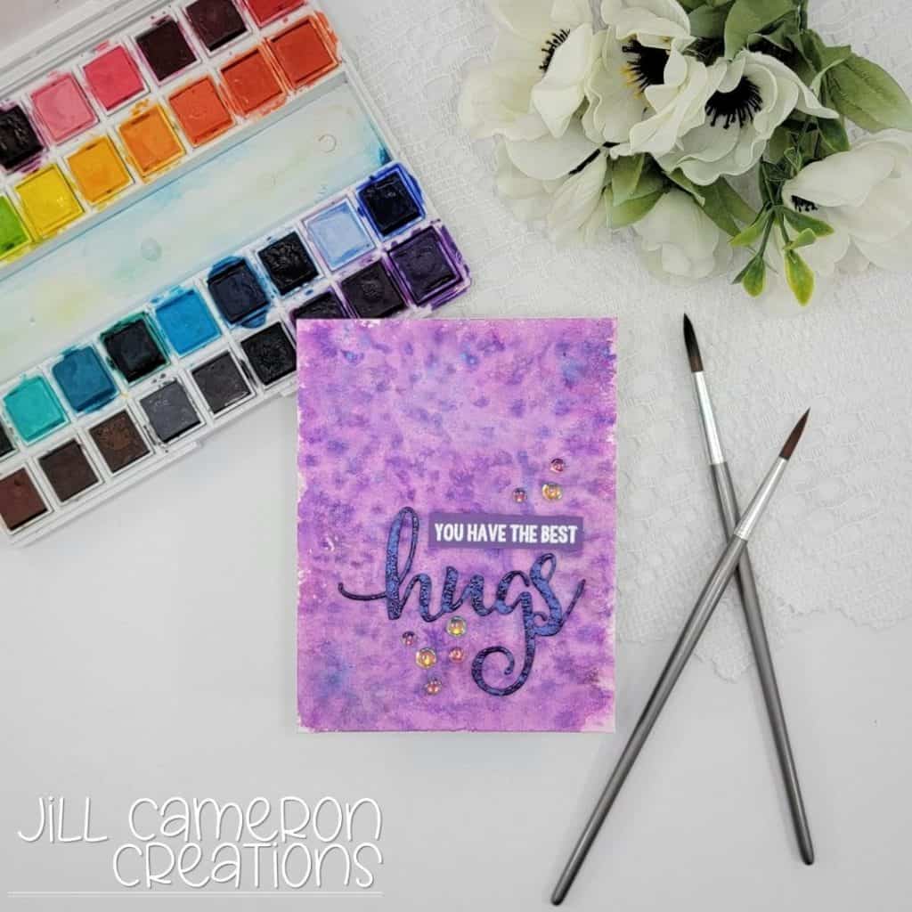 Faux Marble Watercolor Backgrounds