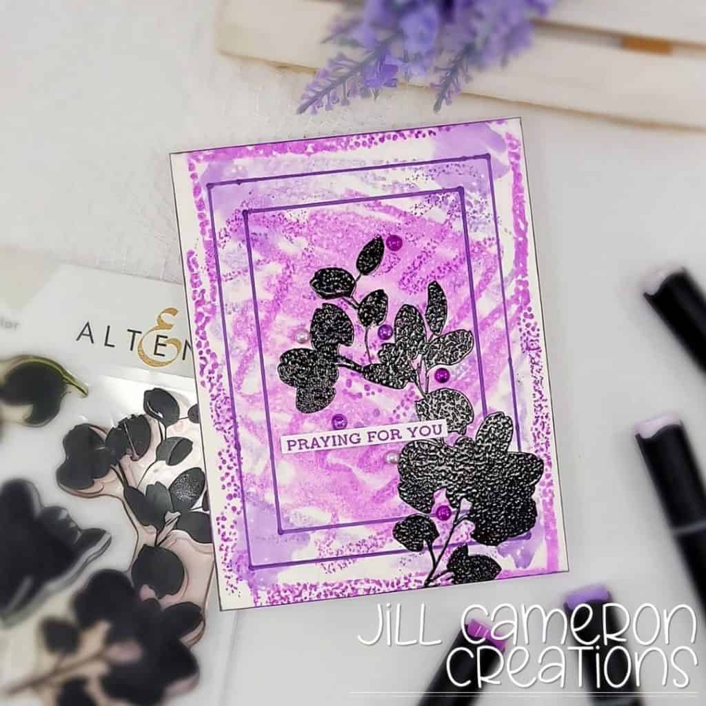 Alcohol Marker Ink Smooshing Background
