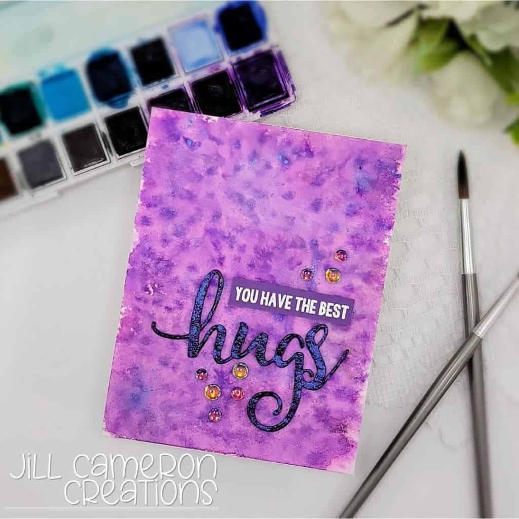 Faux Marble Watercolor Backgrounds