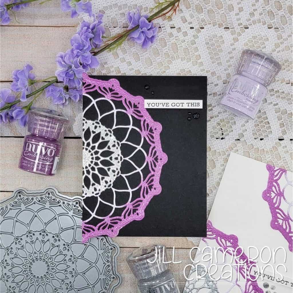 Simply Heat Embossing Card 4