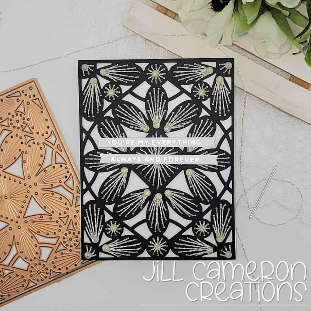 Spellbinders Stitching Dies Petal Frame