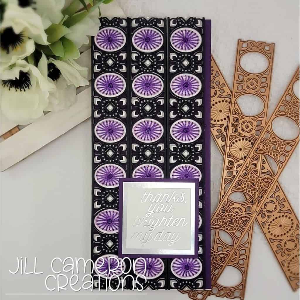 Spellbinders Stitching Dies Kaleidoscope Strip