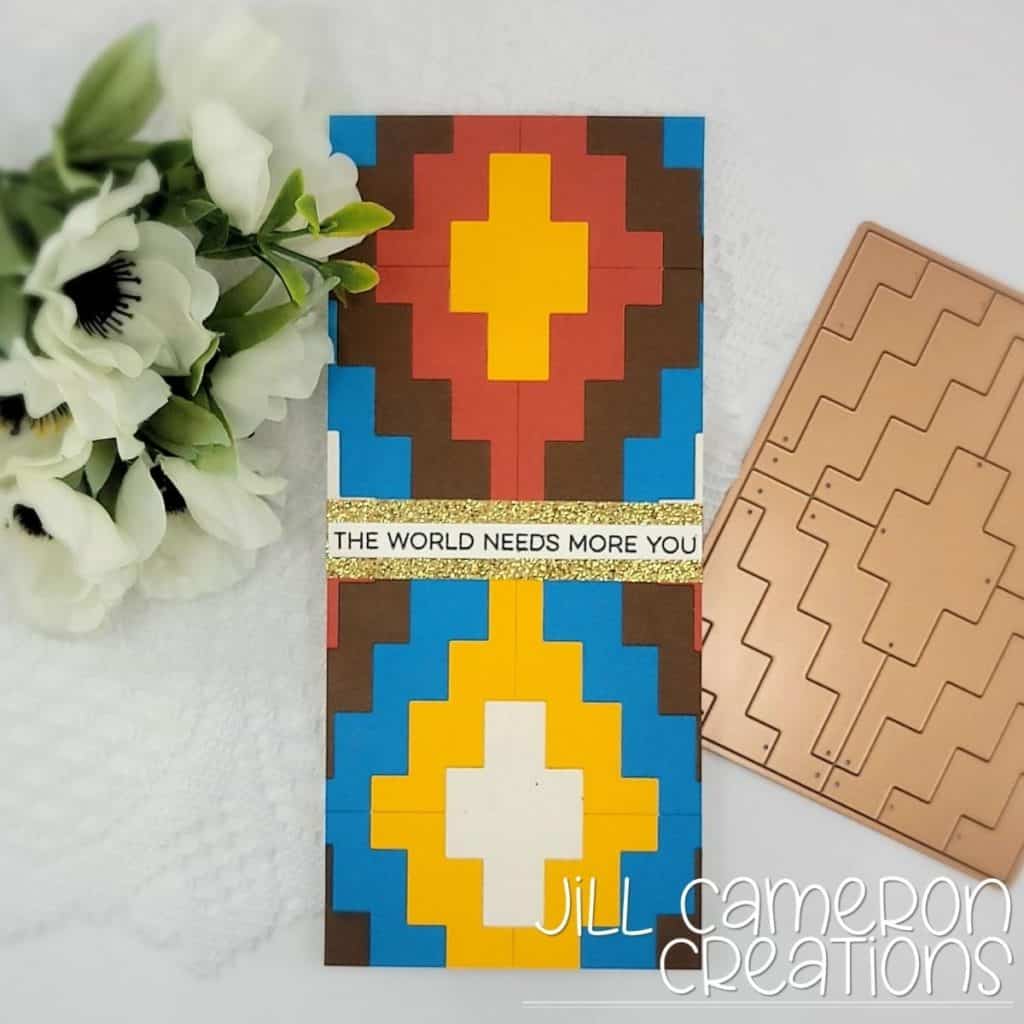 Spellbinders Color Block Southwest