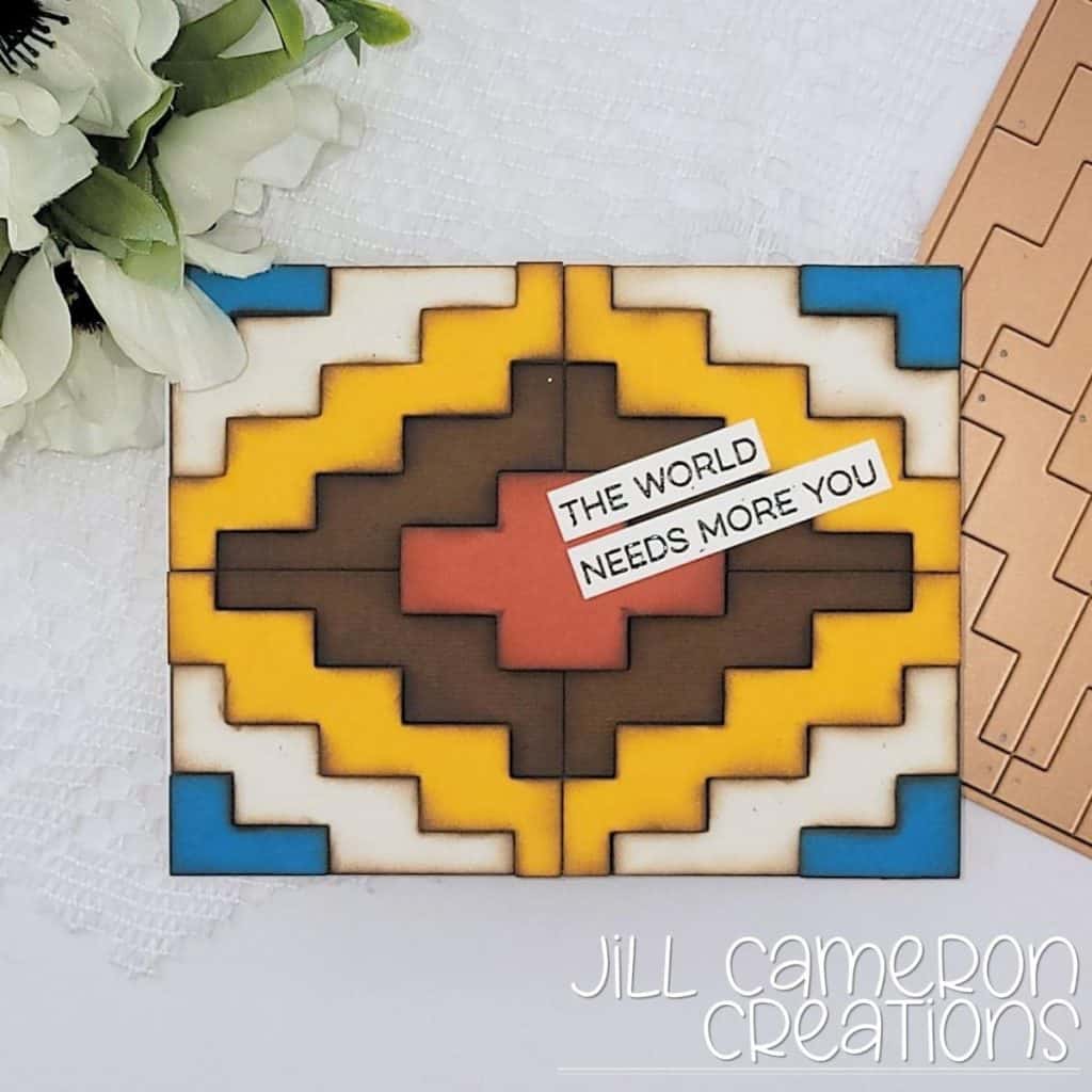 Spellbinders Color Block Southwest