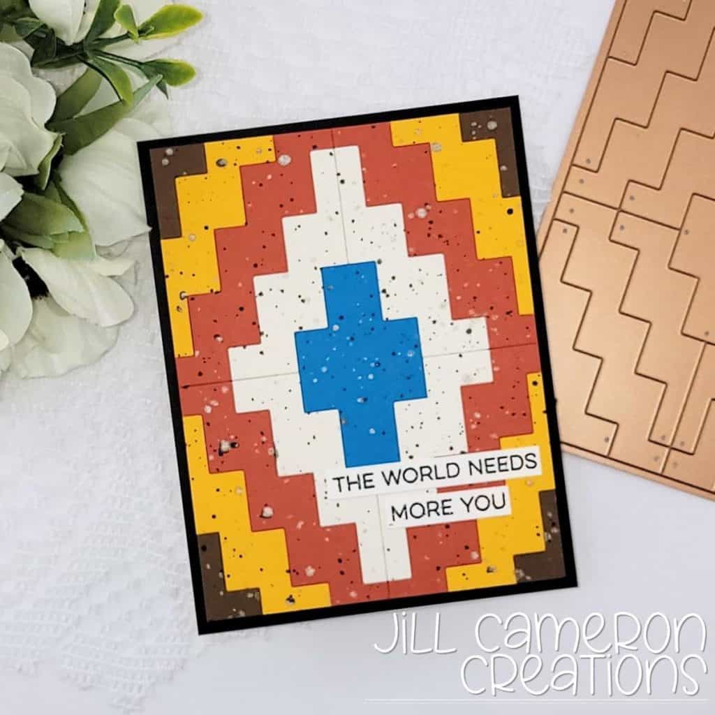 Spellbinders Color Block Southwest