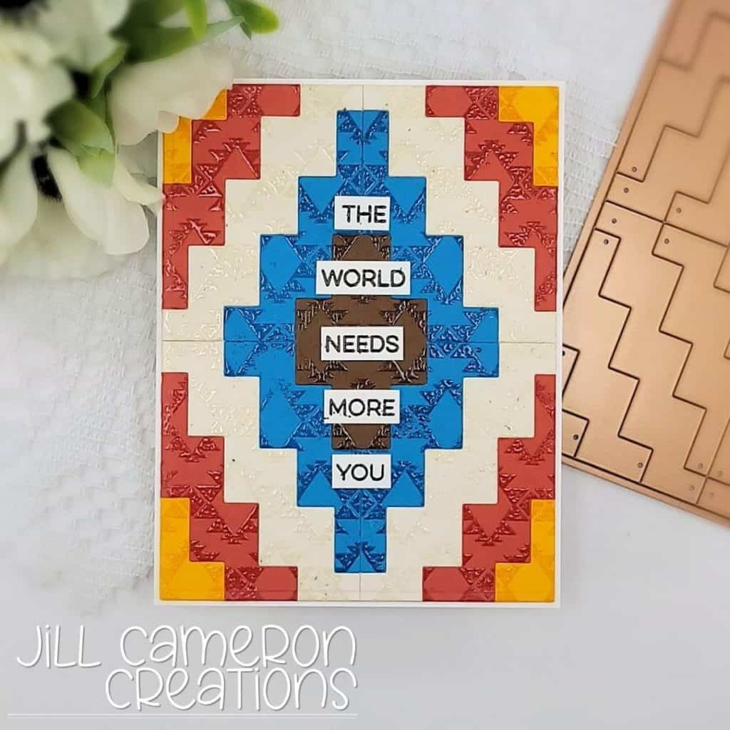 Spellbinders Color Block Southwest