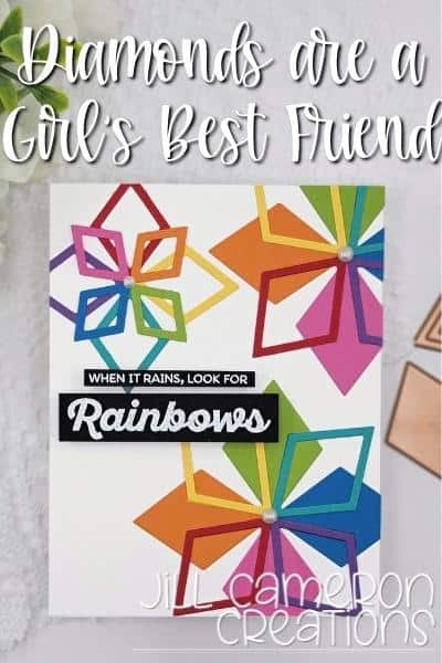 Diamonds Are A Girls Best Friend Spellbinders Mini Diamond Die