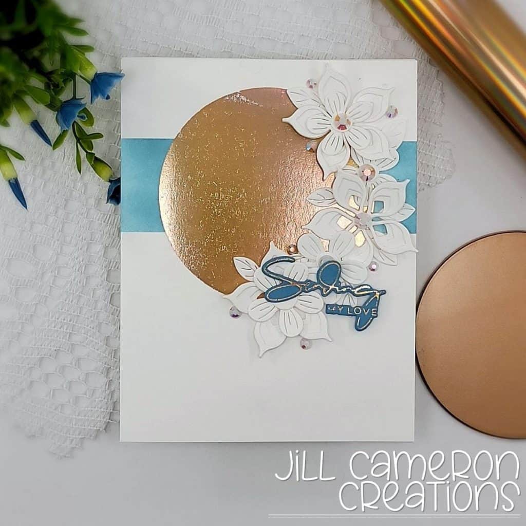 Solid Gold Spellbinders Glimmer Solid Shapes Circle