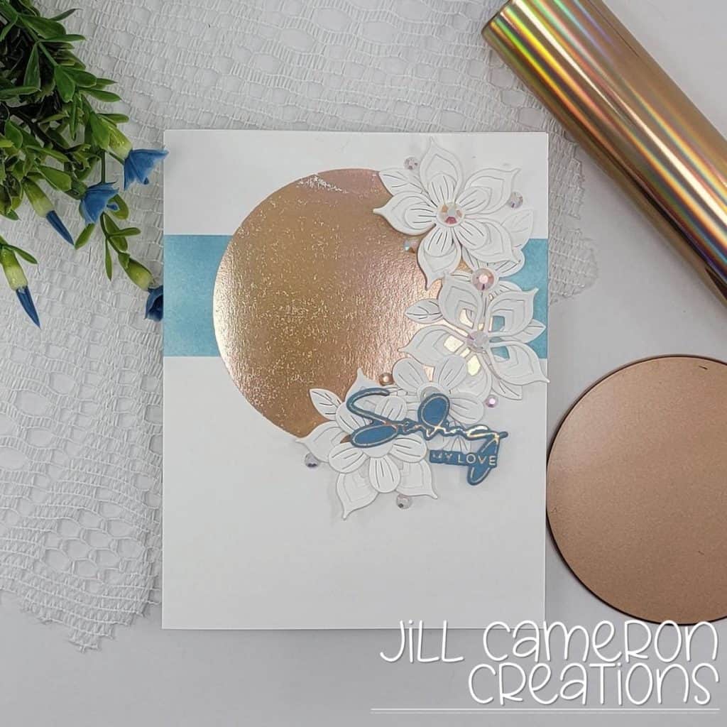 Solid Gold Spellbinders Glimmer Solid Shapes Circle