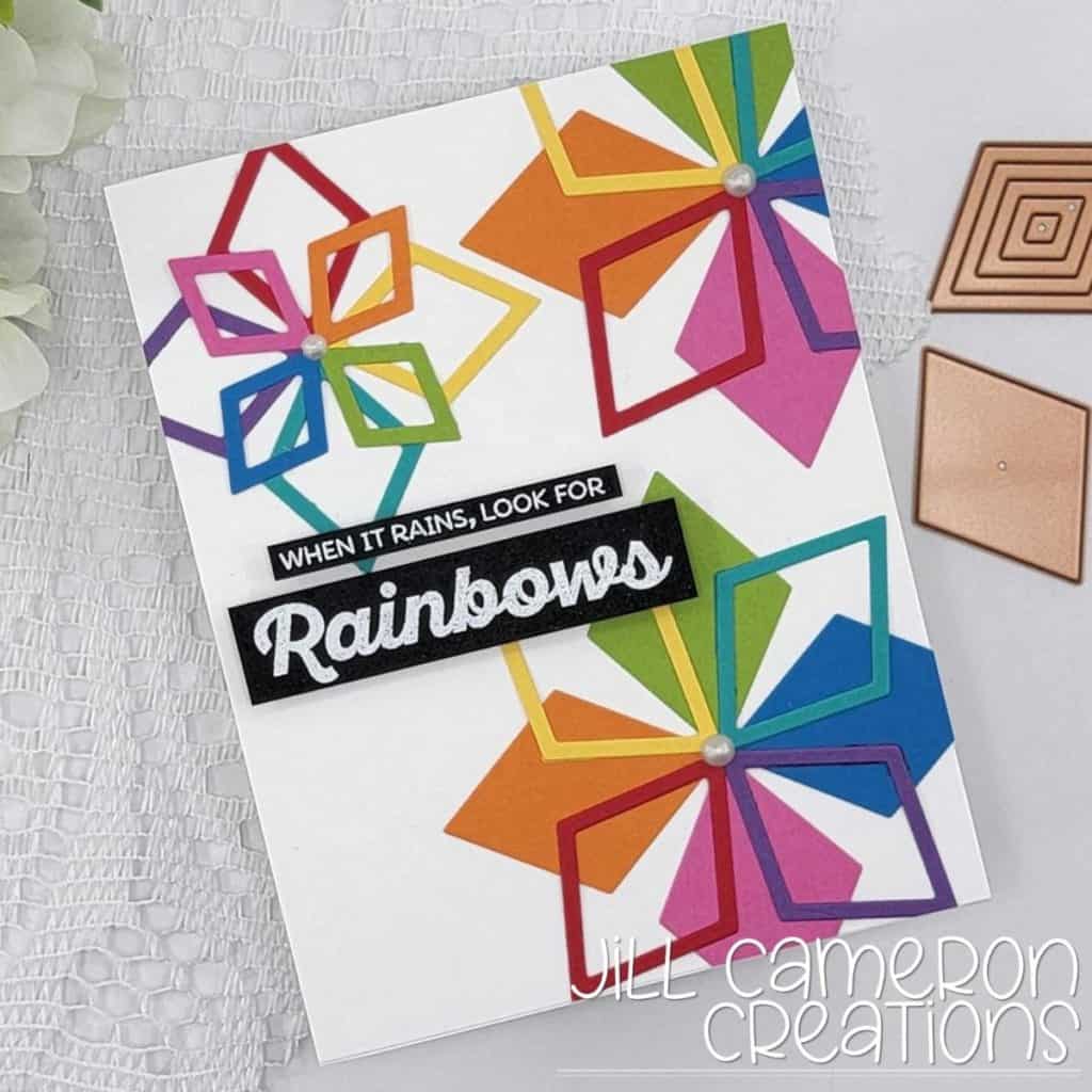 Diamonds Are A Girls Best Friend Spellbinders Mini Diamond Die