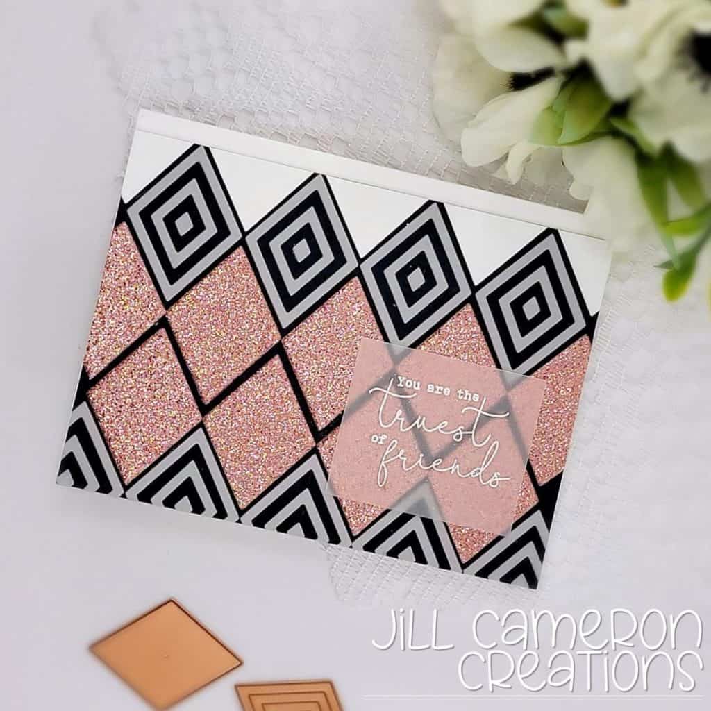 Diamonds Are A Girls Best Friend Spellbinders Mini Diamond Die