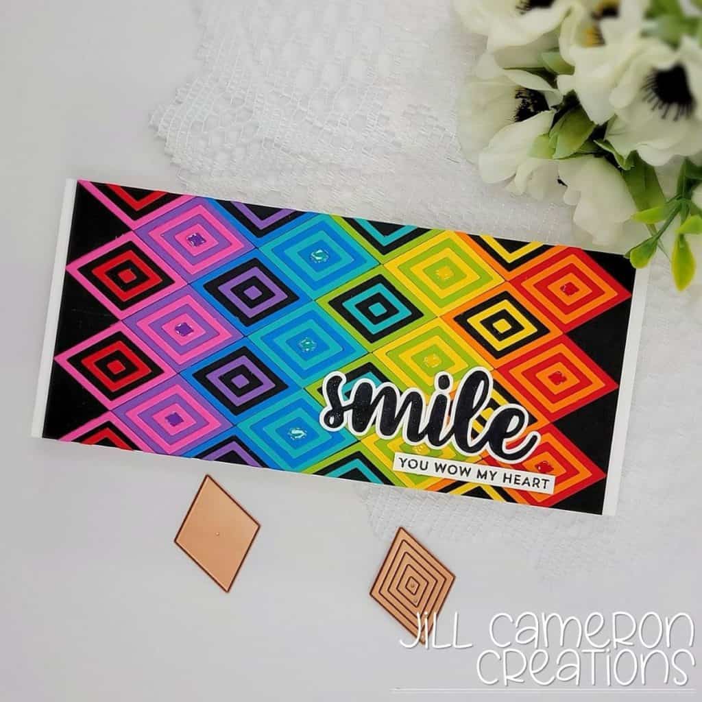 Diamonds Are A Girls Best Friend Spellbinders Mini Diamond Die