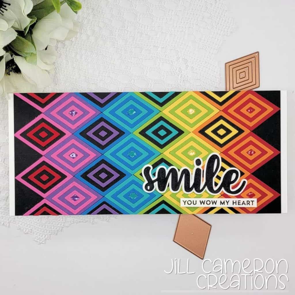 Diamonds Are A Girls Best Friend Spellbinders Mini Diamond Die